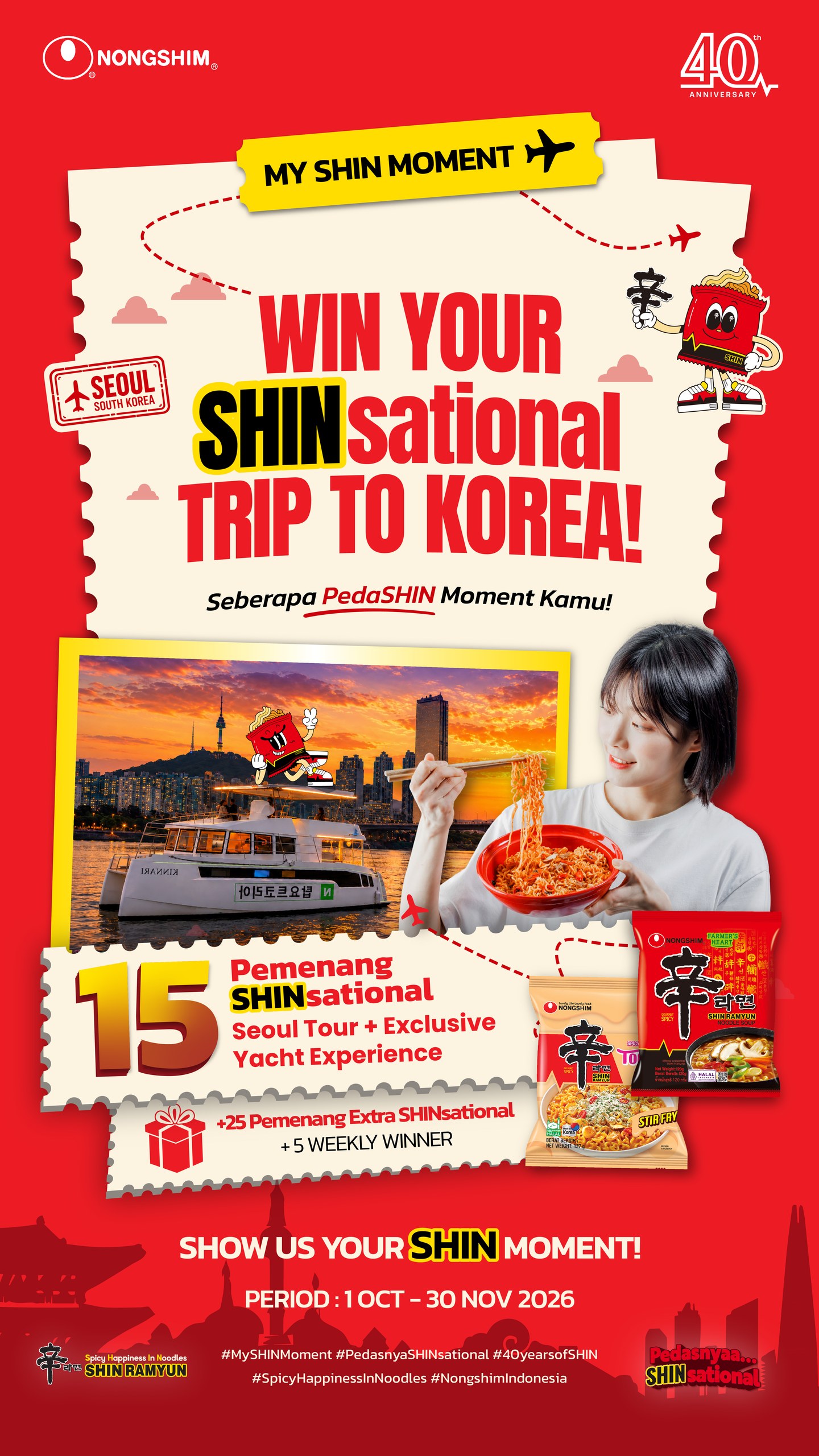 SHINsational Challenge 2026 — Win Your SHINsational Trip to Korea! Seberapa PedaSHIN Moment Kamu!