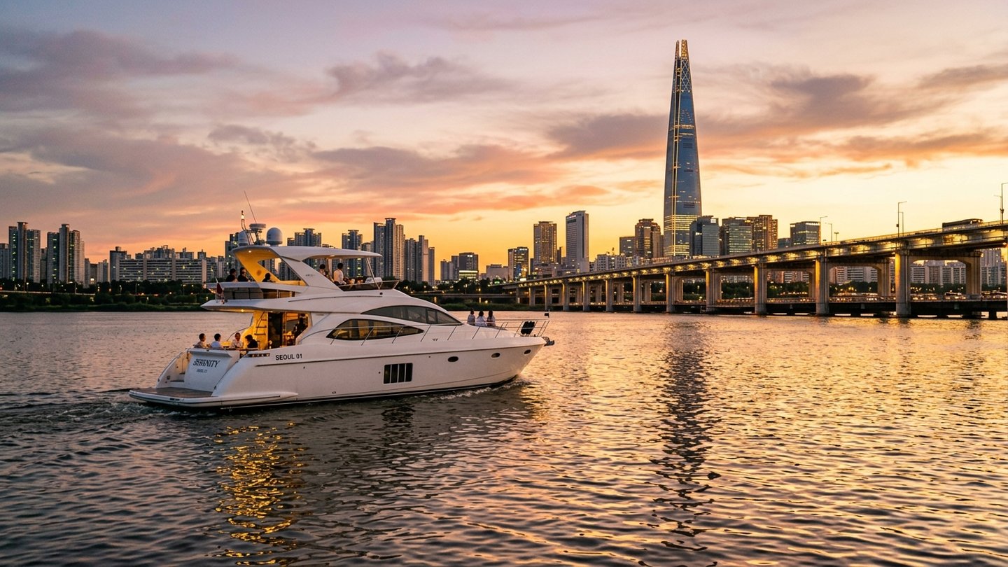 Exclusive Yacht Cruise on Han River Seoul